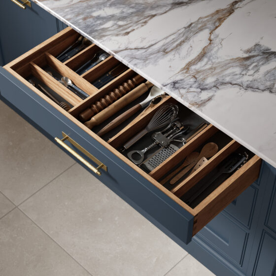 25 OMEGA S01 IN FRAME KITCHEN DRAWER F03