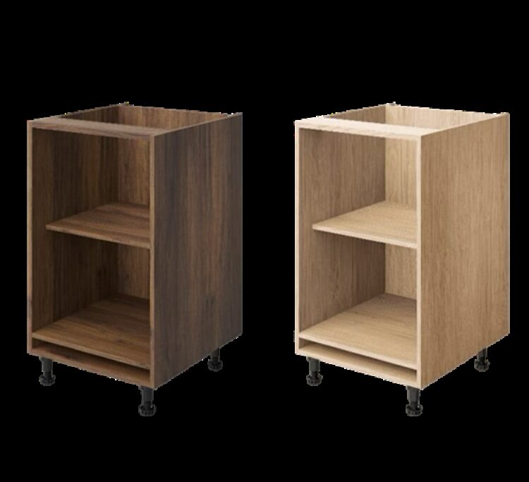 Inframe cabinets light dark