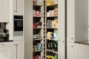 Manor House Shaker Diagonal Larder Open 1