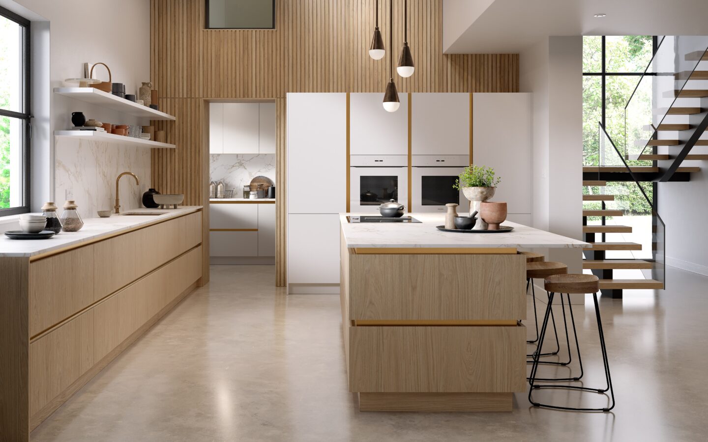 Super Matt Quartz Woodgrain Natural Oak