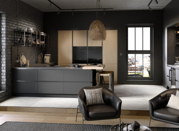 Super Matt Jet Woodgrain Natural Oak