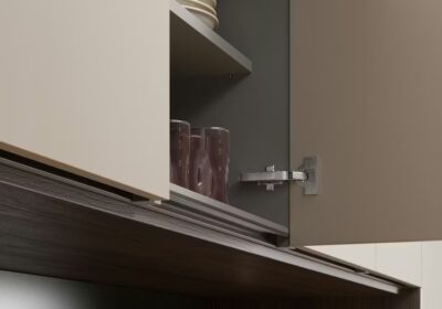 Setosa Painted Pebble Drawer Wall Cabinet