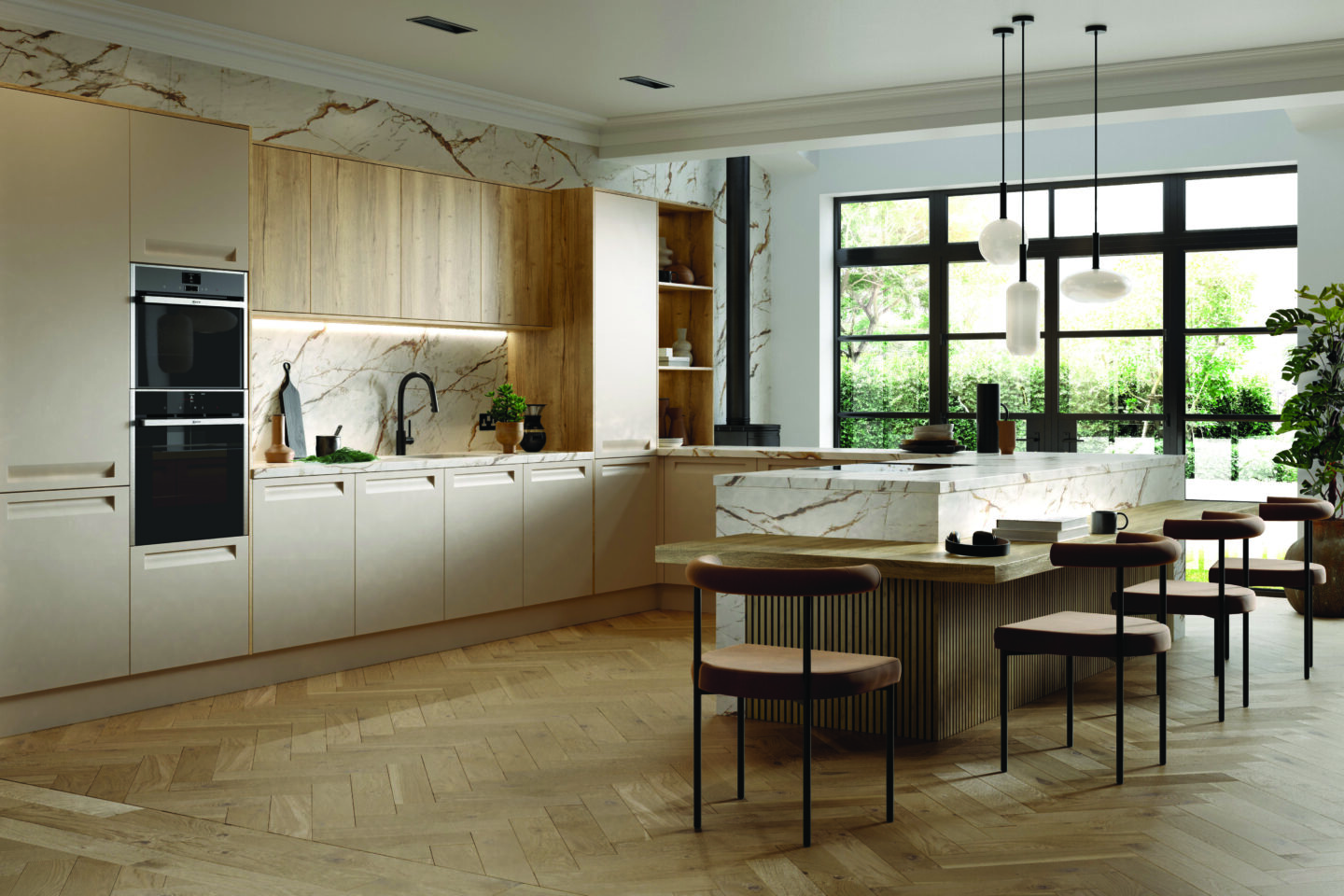 Autograph Painted Cashmere New England Oak