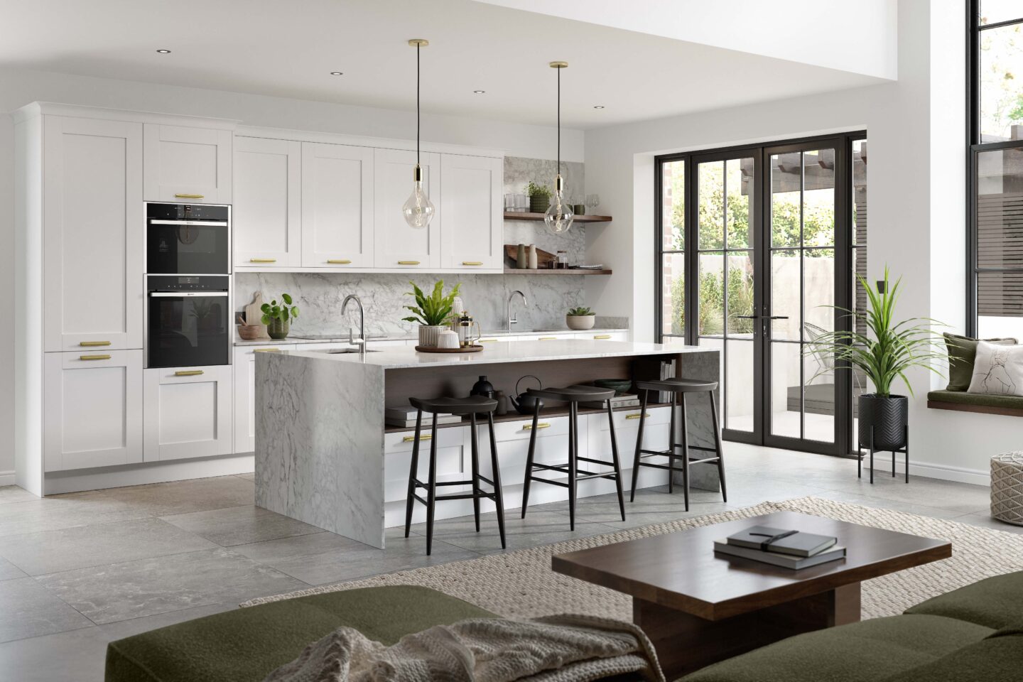 Nouveau Painted White