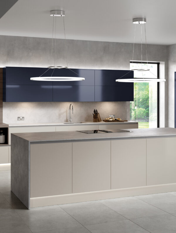 Oblique Gloss Indigo Blue Limestone