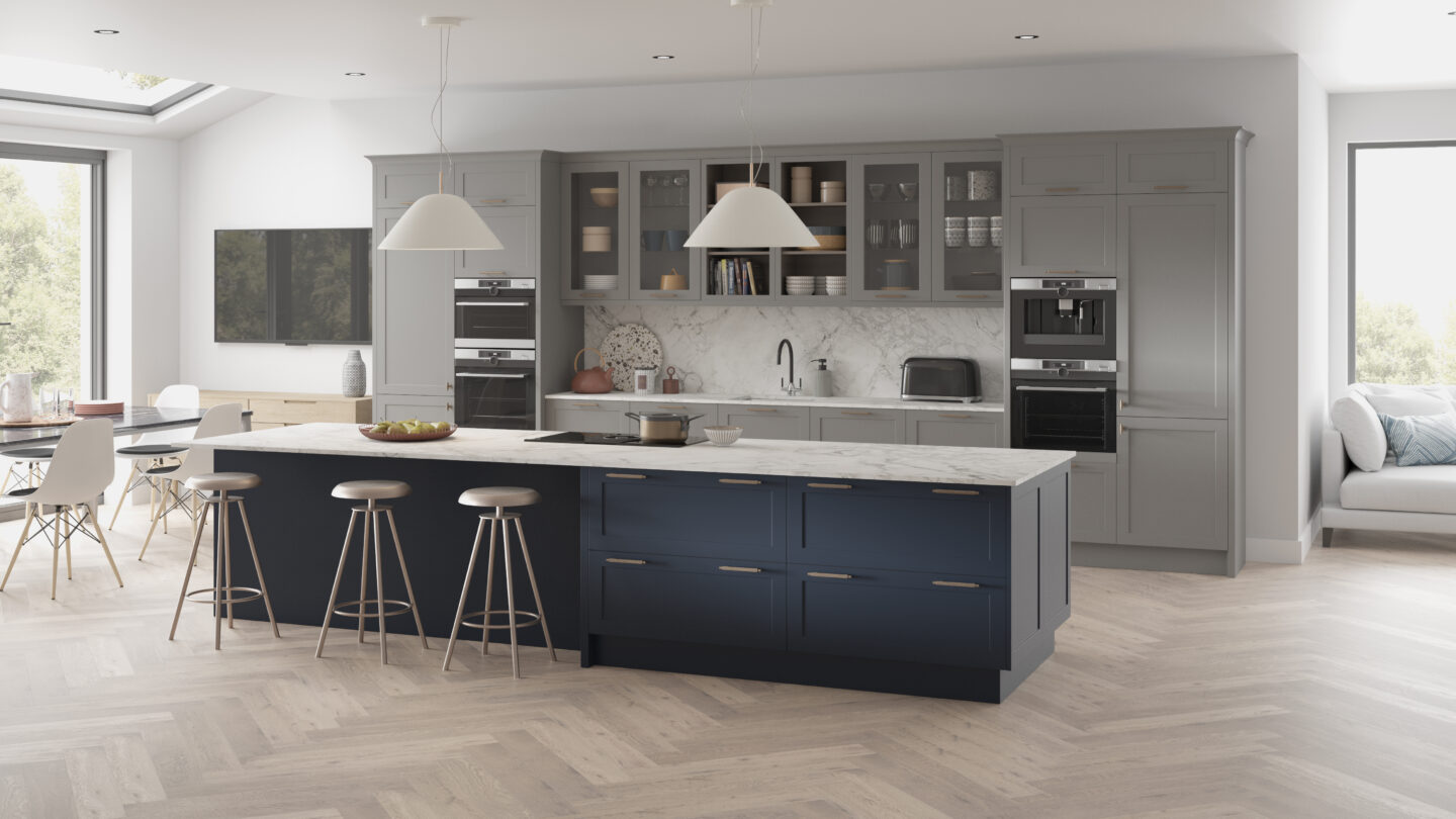 Signature Painted Indigo Blue Slate