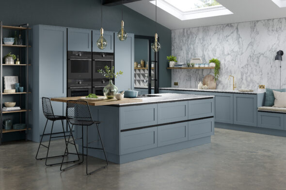 Signature Painted Inset Spitfire Blue