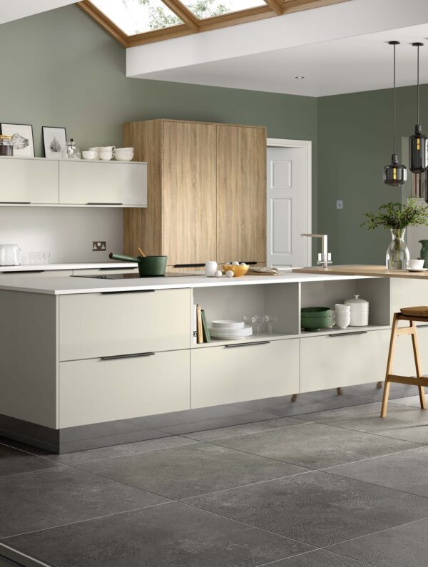 Cube Limestone Woodgrain New England Oak