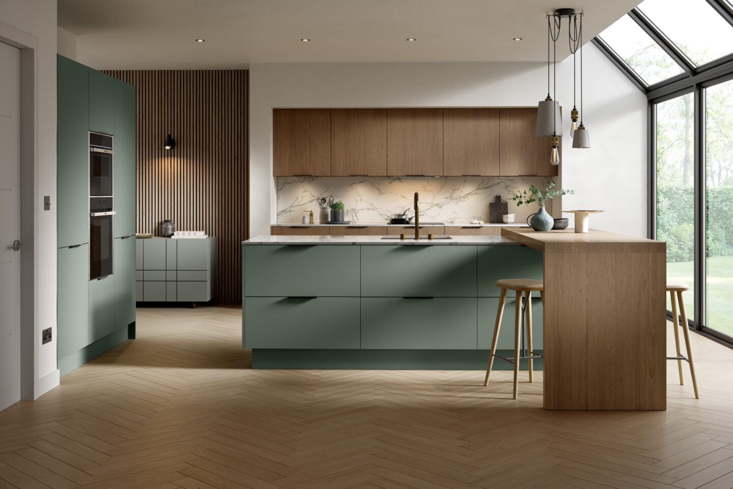 Pure Jade Woodgrain Dark Oak