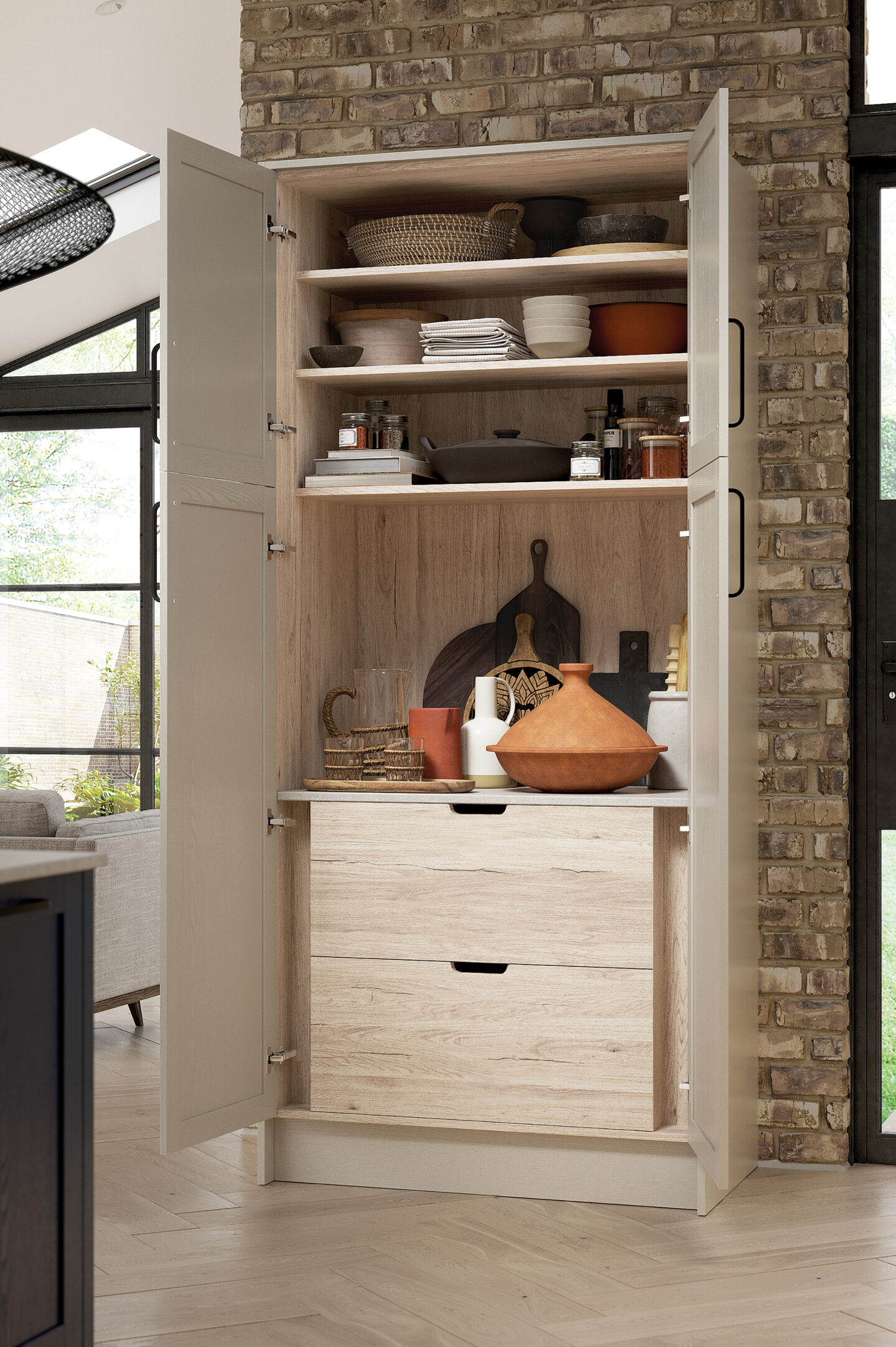 Sovereign Indigo Limestone Larder