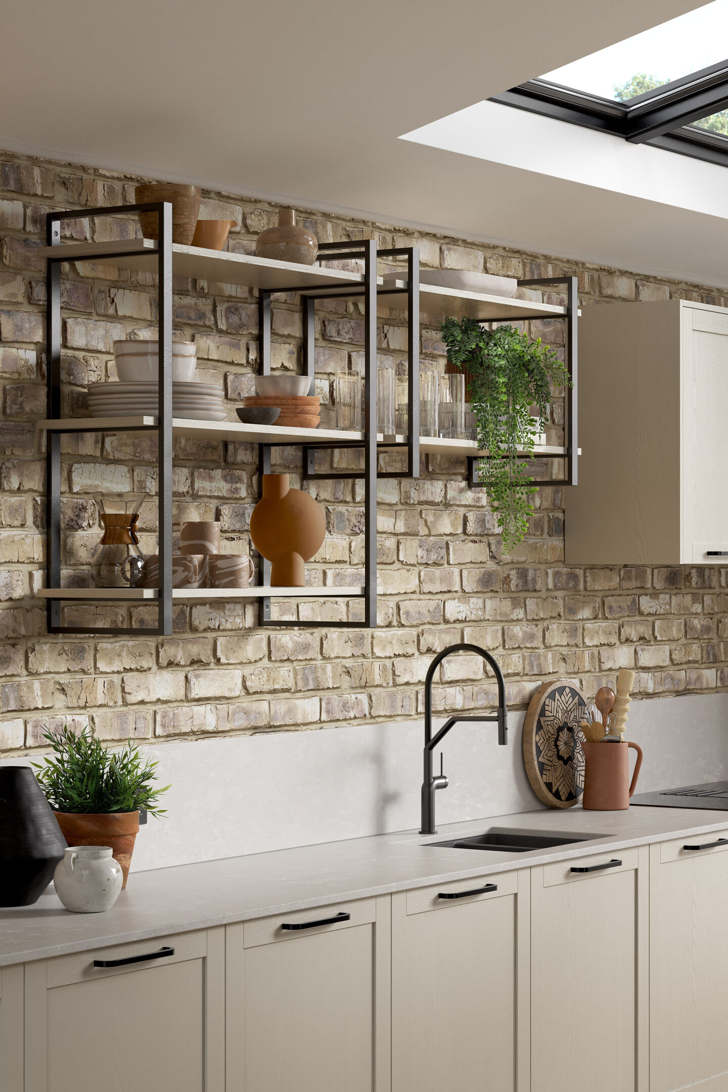 Sovereign Limestone with Shelving