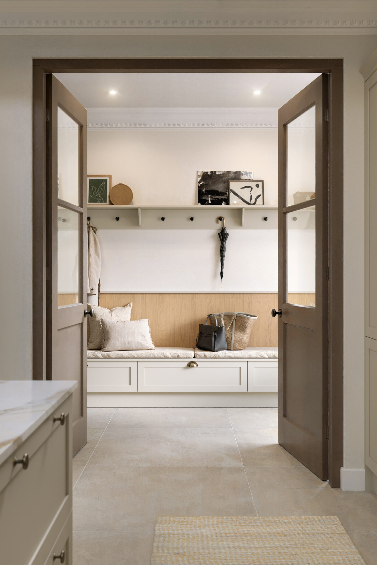 Serenity Painted Pebble Bootroom