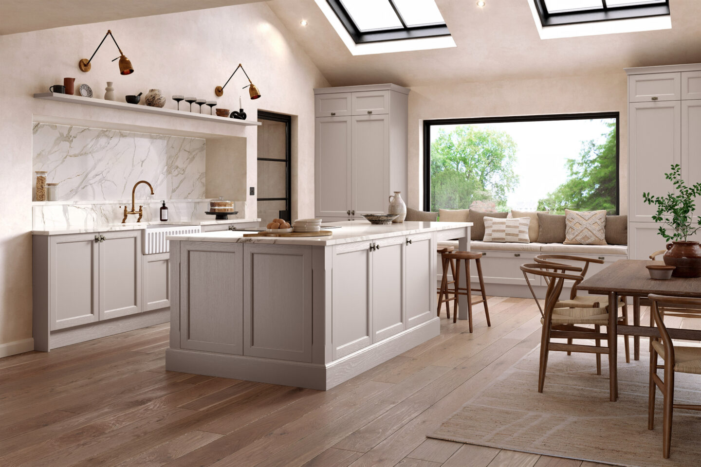 Serenity Painted Pebble