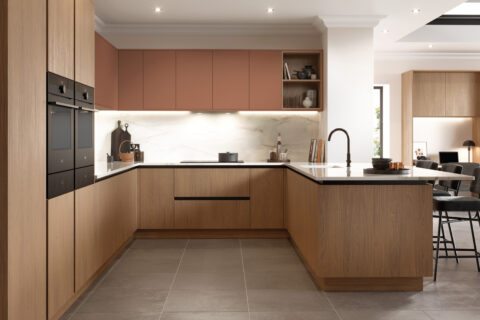 Woodgrain Medium Oak Sienna