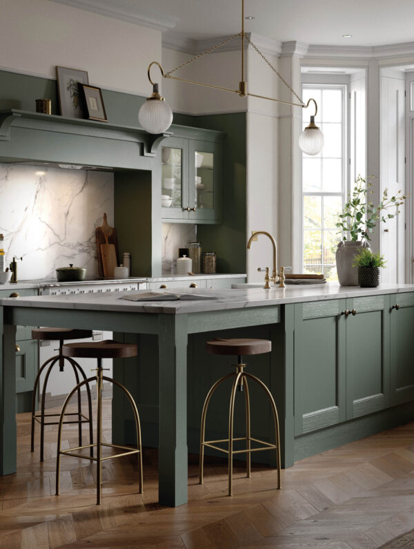 Manor House Painted Botanical Green Converted