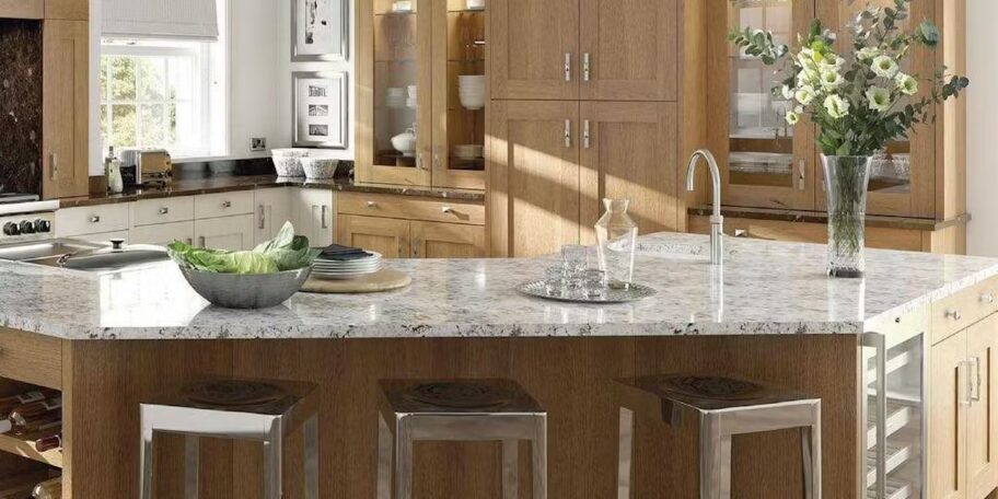 G shaped kitchen angled counters jpg