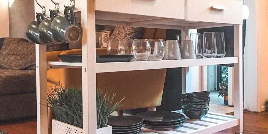 Small kitchens storage trolley jpg