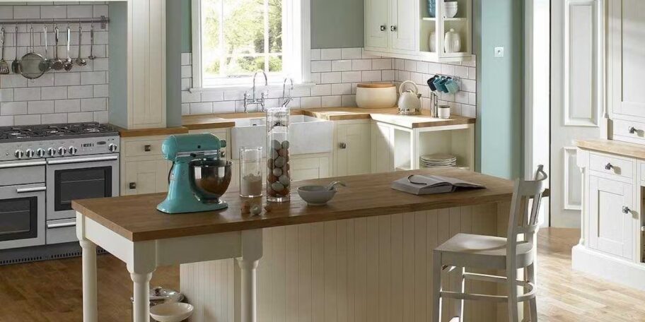 Kitchen colour ideas cream jpg