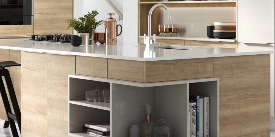 Kitchen island ideas open shelves jpg