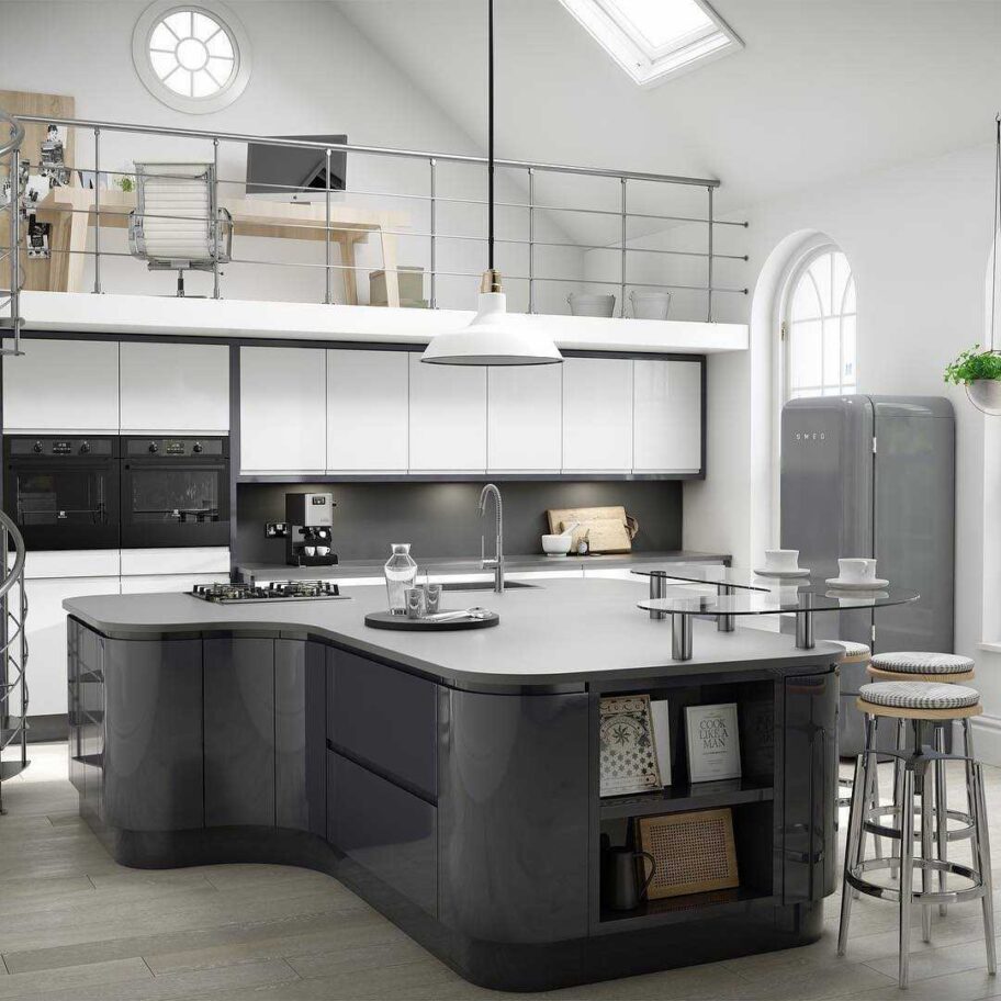 Kitchen extension mezzanine level