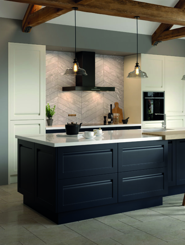 Savoy Limestone Anthracite New Splashback