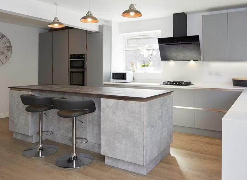 Grey kitchen ideas industrial style jpg